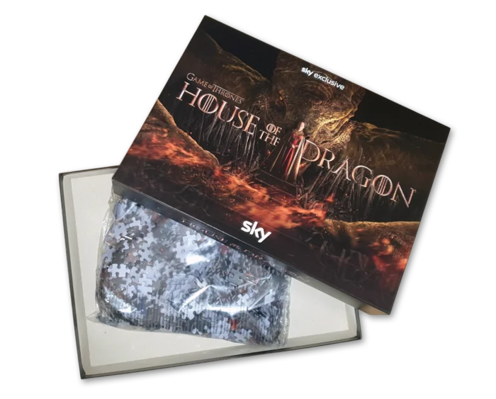Verpackte Puzzles selber gestalten drucken